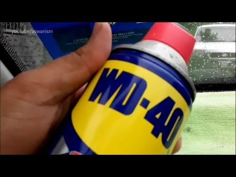 how to remove stickers from a car