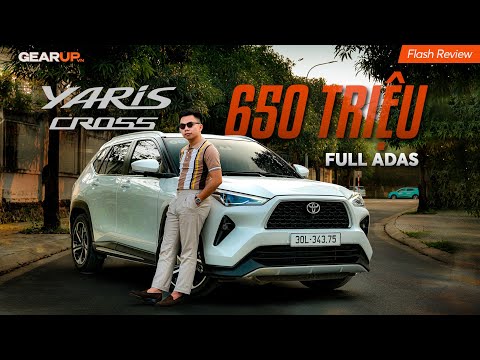 Toyota Yaris Cross V: 650 triệu (đã giảm), có ADAS nhưng vẫn còn 2 ĐIỂM lăn tăn | GearUp