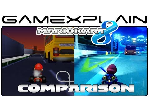 Mario Kart 8: Toad's Turnpike N64 Head-to-Head Comparison (Wii U vs. N64)