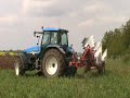 NH TM155 + charrue Gr�goire Besson 7 corps