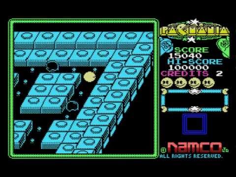 Pac-Mania (1988, MSX, NAMCO)