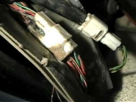 how to repair 1996 Suzuki bad fuel pump salt causes wiring problem