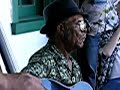 Robert Belfour on the back porch Aug 2007