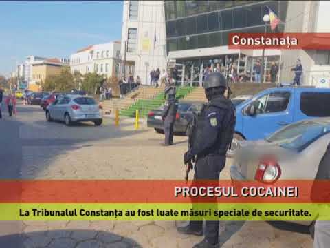 Măsuri speciale la procesul traficanților de cocaină, la Constanța