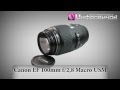 Видеообзор Canon EF 100mm f/2.8 Macro USM