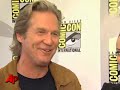Jeff Bridges, star of the original 1982 flick 'Tron,' unveils early test footage from the film's sequel 'Tron: Legacy,' at Comic-Con in San Diego. The film, also starring Olivia Wilde and Garrett Hedlund, is due for release in 2010. (July 27)