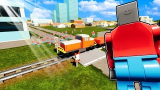 🔴LETS STOP THE LEGO TRAIN TOGETHER! (Brick Rigs