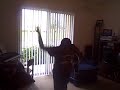 Tyrone Bethel, dancing to Fantastic Voyage.