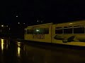 Due to a fallen tree blocking the track up in the woods at km 1.6, car 52, being in service as route 6, was not able to proceed to Igls. Therefor, it was towed down to Bergisel by car 88. The clip shows the 'double traction' passing thru the Brennerbahn underpass at Klostergasse.