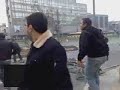 تهران سنگ زدن به نيروهاي انتظامي.wmv