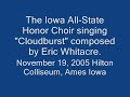 i was reading some comments on other performances of this song, and i remember some members wishing to hear this particular recording. well, i had the honor of being in the band that year and had the pleasure of basically sitting next to the choir when they sang. i wanted to share with everyone this unforgettable performance of an amazing song.

of course, this is my first upload ever and i'm pretty new at this, so it's pretty bad quality, and i'm really sorry. i'm not very good with computers...so if anyone would like to send some tips on how to better my videos, that would be great! i used a trial version of wondershare dvd ripper platinum and windows movie maker. 

anyway, this wasn't my favorite song of the evening, but i will agree that it was very impressive. enjoy!
