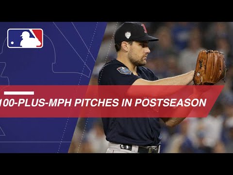 Video: Feel the heat with these 100-plus-mph pitches from the postseason