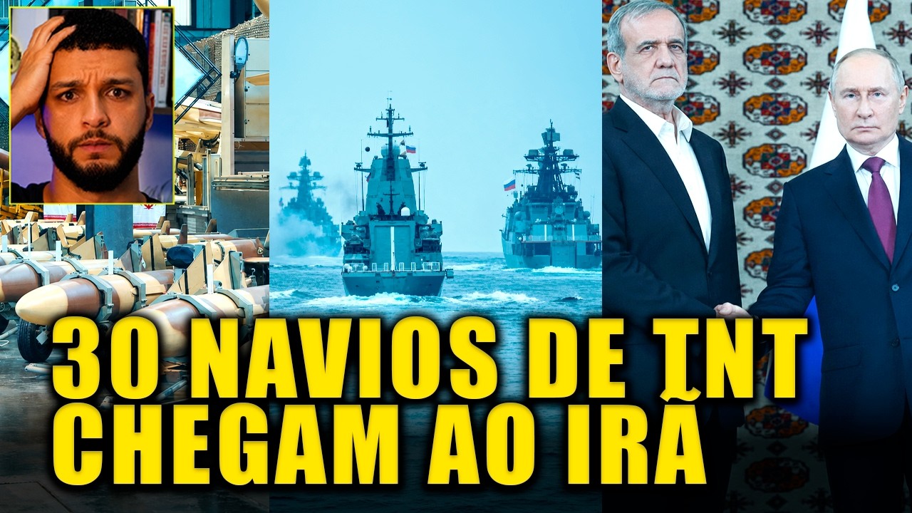 Não é mais só ALIANÇA... o que a RÚSSIA forneceu ao IRÃ É INIMAGINÁVEL