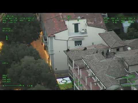 Lo sgombero nel video realizzato dall’8 Reparto Mobile della Polizia di Stato di Firenze
