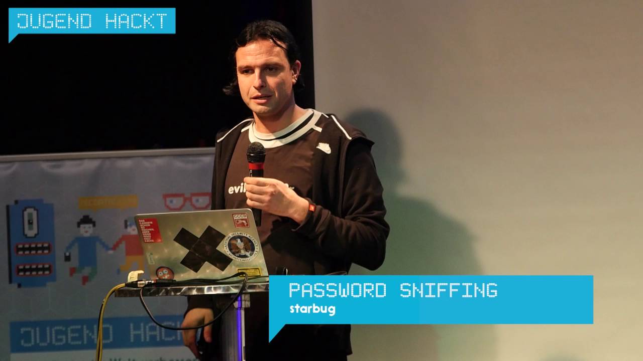 Password sniffing – starbug (Lightning Talk 2016) – Jugend hackt