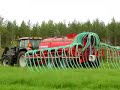 valtra T140 and slurry spreader