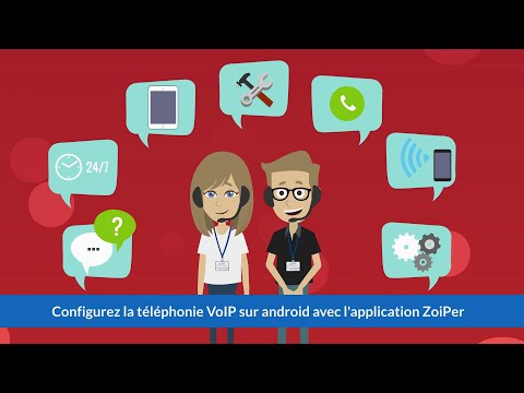 Configurez la téléphonie VoIP sur android avec l'application Zoiper