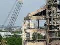 Demolition of TU Delft Architecture - Partial collapse