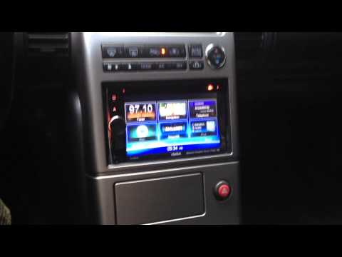 Clarion NX602 in a 2003 Infiniti G35 Coupe