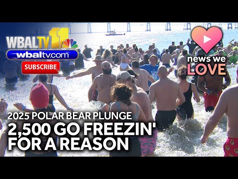 Migliaia di persone prendono parte al tuffo dell’orso polare per supportare le Olimpiadi speciali | WBAL-TV 11 Baltimora Migliaia di persone prendono parte al tuffo dell’orso polare per supportare le Olimpiadi speciali | WBAL-TV 11 Baltimora