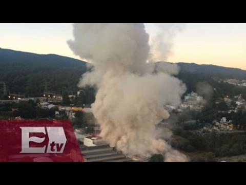Aplican Plan DN III por explosión en Hospital Infantil de Cuajimalpa / Explosión Hospital Infantil