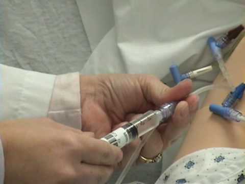 how to administer iv push