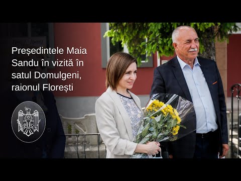 Președintele Maia Sandu: „Oamenii cu care am vorbit la Florești înțeleg că avem nevoie de o schimbare profundă în justiție”