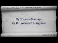 Chs 049-052 - Of Human Bondage by W. Somerset Maugham