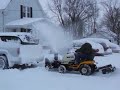 Cub   Cadet  1045 Snowblower Profile shot