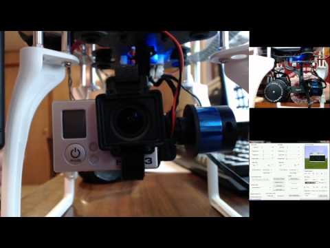 how to control gimbal motor