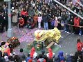New York United Lion Dance in Chinatown 2/17/08 Part 1