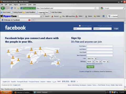 how to get on facebook at school