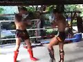 Robert aka “Terminator” Muay thai pad training July 2008