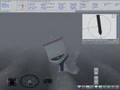 Simulated ferry behavior in a typhoon with 20 m waves