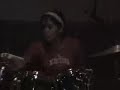 13 Year old girl drummer Caitlin On Drums - drum solo