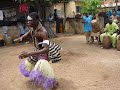 african heritage dance group, accra, ghana performing adzogbo dance, promise and courage are the dancers, our group is led by gasco prosper, amazing drummer from volta region.