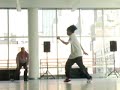 Performance for House Dance International at the Alvin Ailey Studio in New York on July 14, 2007.
