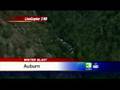 Storm Water Rushes Through American River