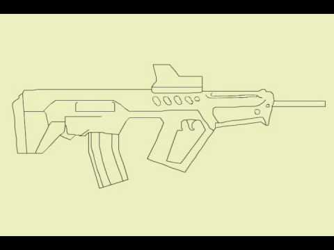 how to draw mw2 guns
