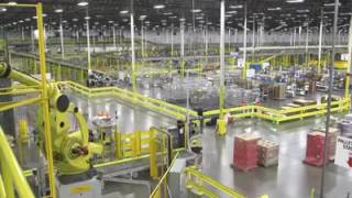 機械人年代已臨? 一窺Amazon 物流中心