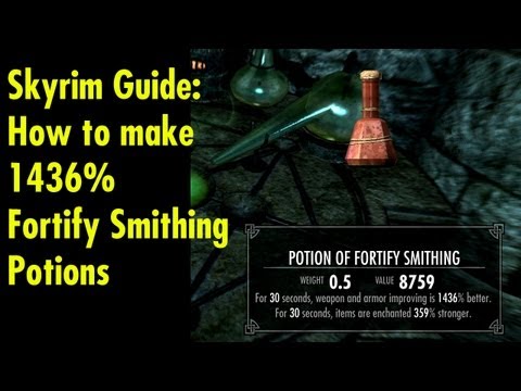 how to discover potions skyrim