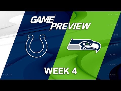 Video: Indianapolis Colts vs. Seattle Seahawks | Week 4 Game Preview | NFL