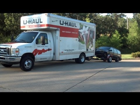 how to draw a uhaul truck