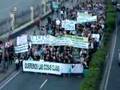 Manifestación Vecinos de Mesoiro y Eiris