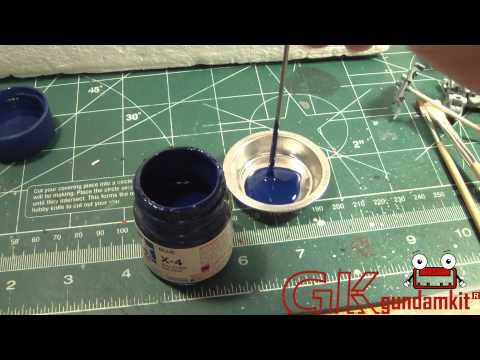how to paint hg gundam
