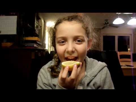 how to eat a lemon