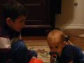 evan and his amazing pacifier flip with no hands