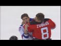 Brandon Dubinsky vs Dainius Zubrus Nov 12, 2008
