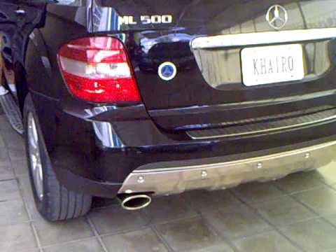 ml500 exhaust sound