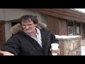 qt getting his cup of coffee and is annoyed by this paparazzi. he then lets the paparazzi know how he feels about that.

tarantino is awesome.